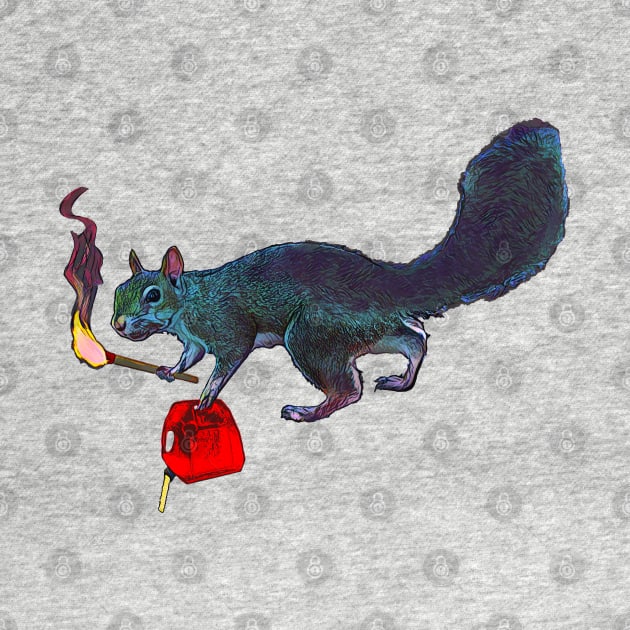 Bad Intention Squirrel by LastViewGallery